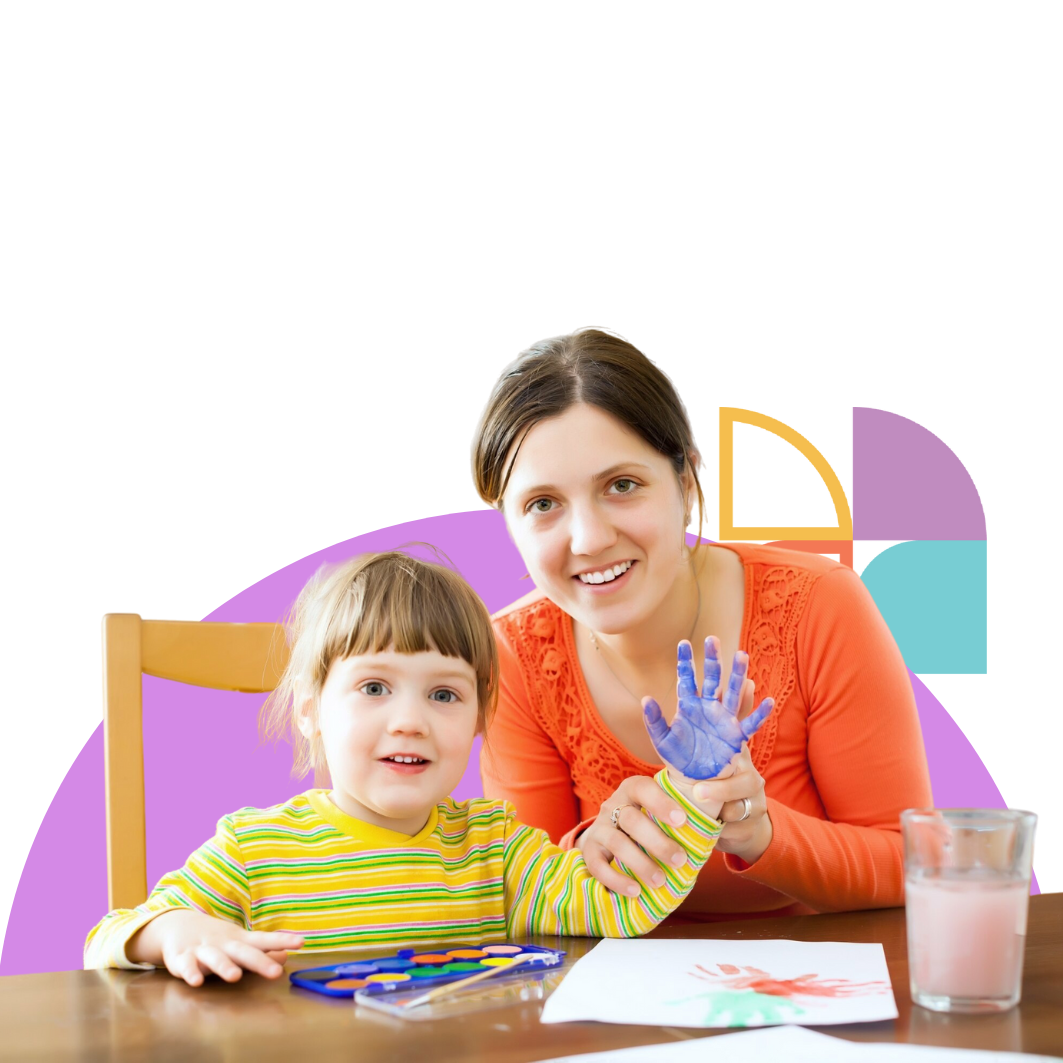 daar behaviour thearapist in a clinic appointment with a kid