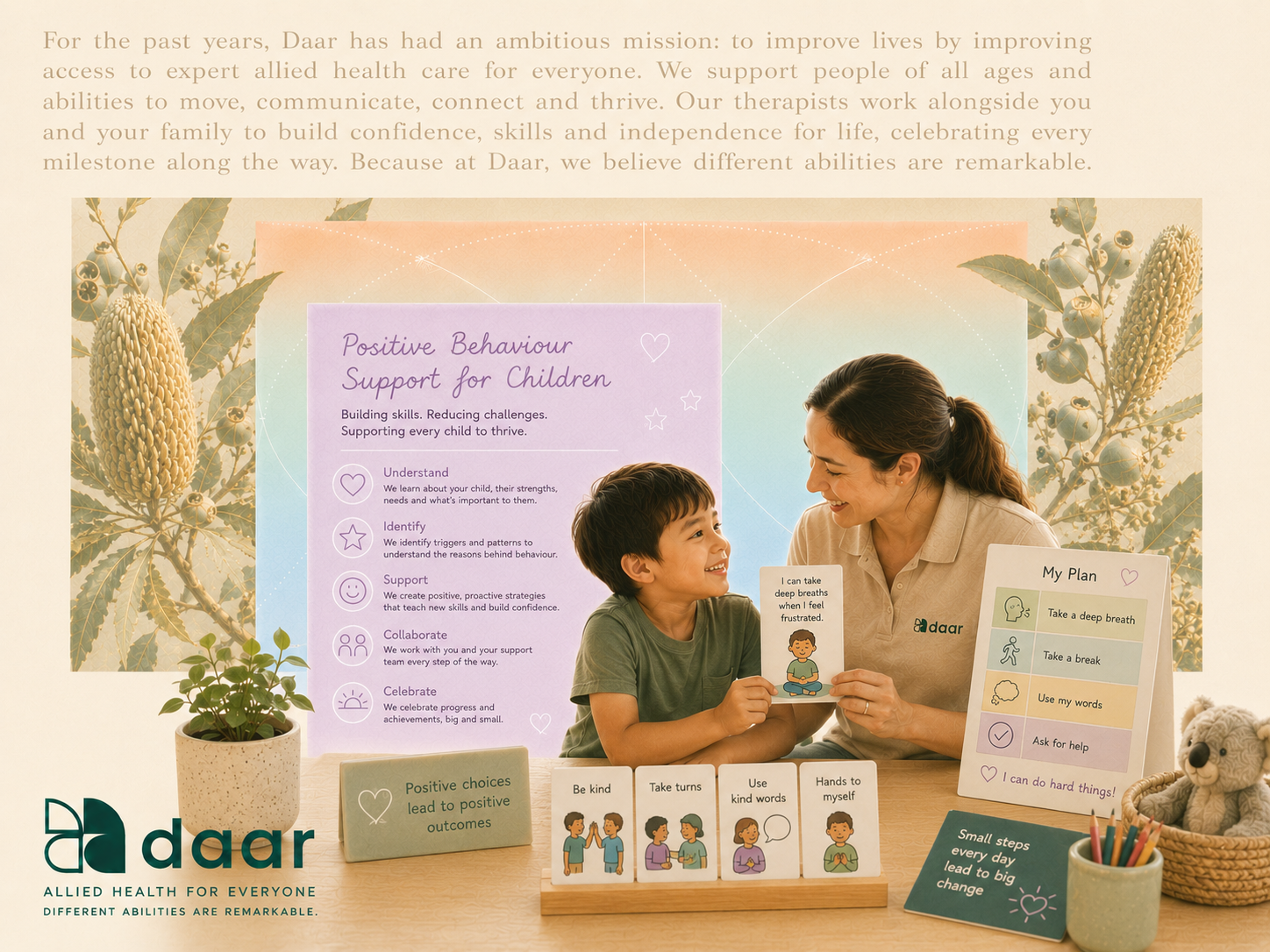 8 years old: Positive Behaviour Support Success Story | daar